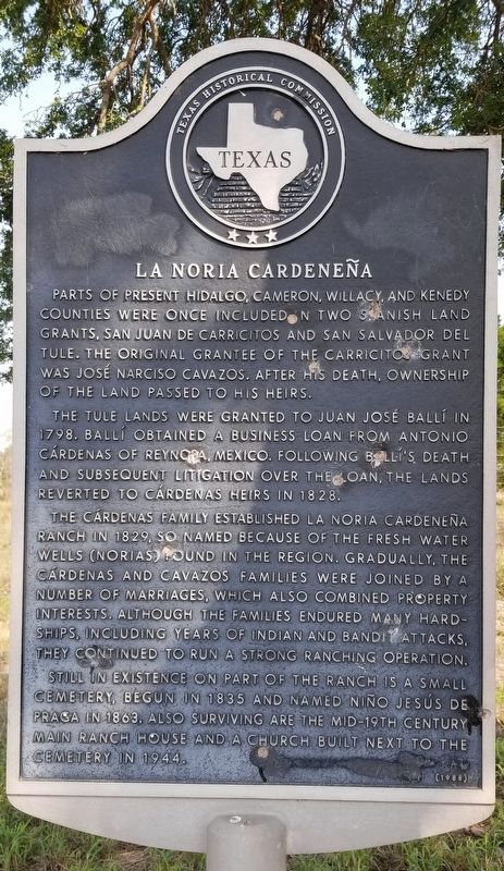 La Noria Cardenea Marker image. Click for full size.