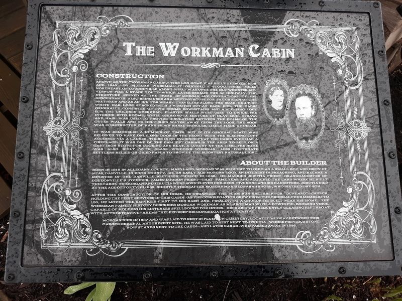 The Workman Cabin Marker. Click for full size. The Workman Cabin Marker image. Click for full size.