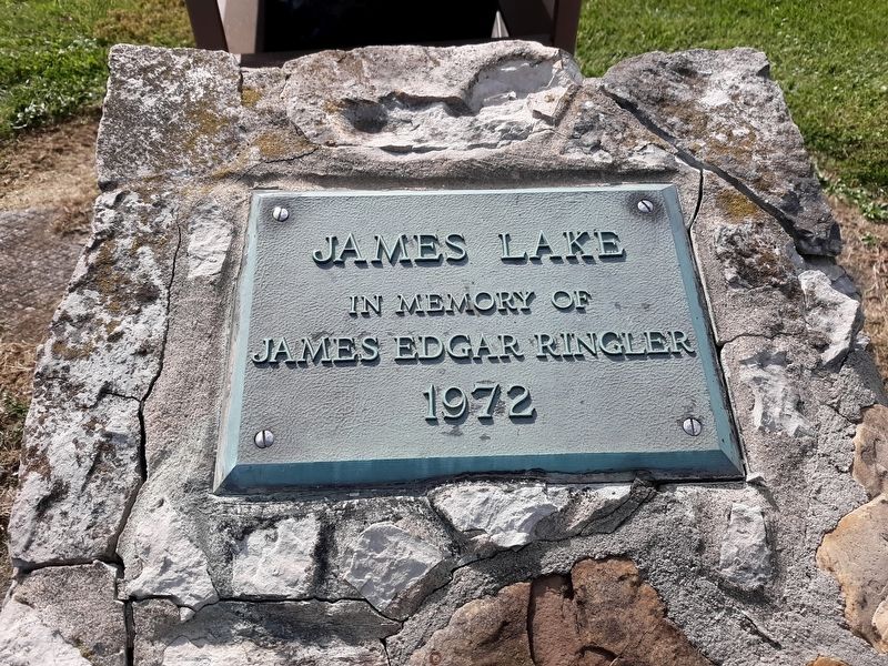 James Lake Marker image. Click for full size.