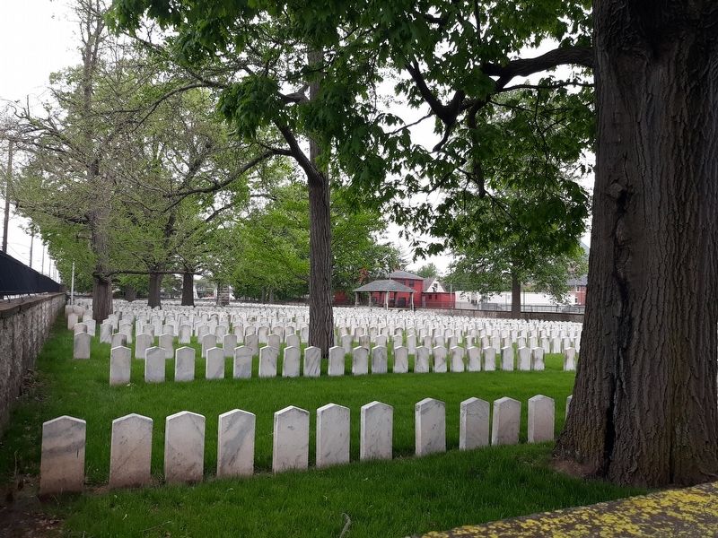 This Confederate Cemetery Marker. Click for full size. This Confederate Cemetery Marker image. Click for full size.