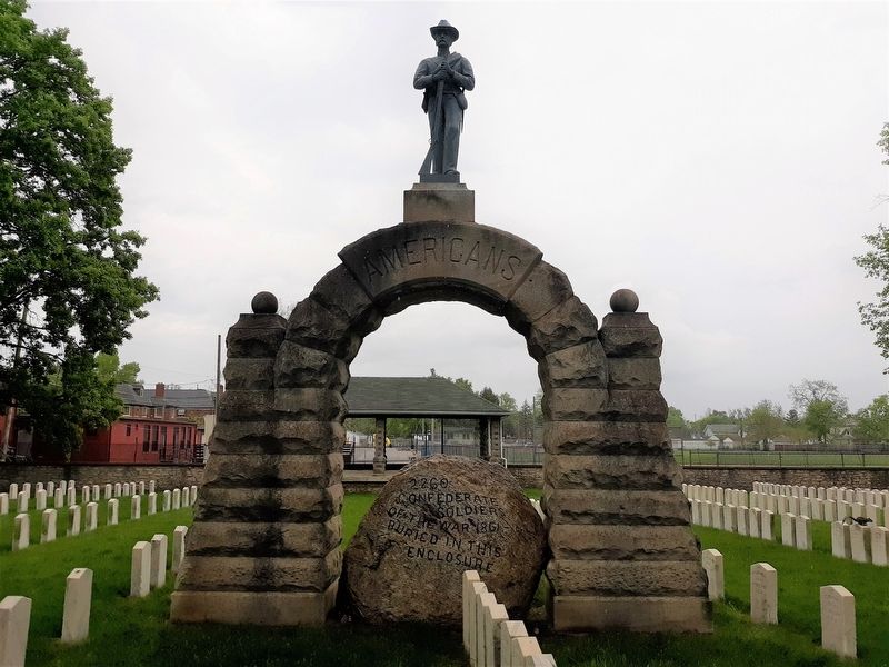 2260 Confederate Soldiers Marker image. Click for full size.