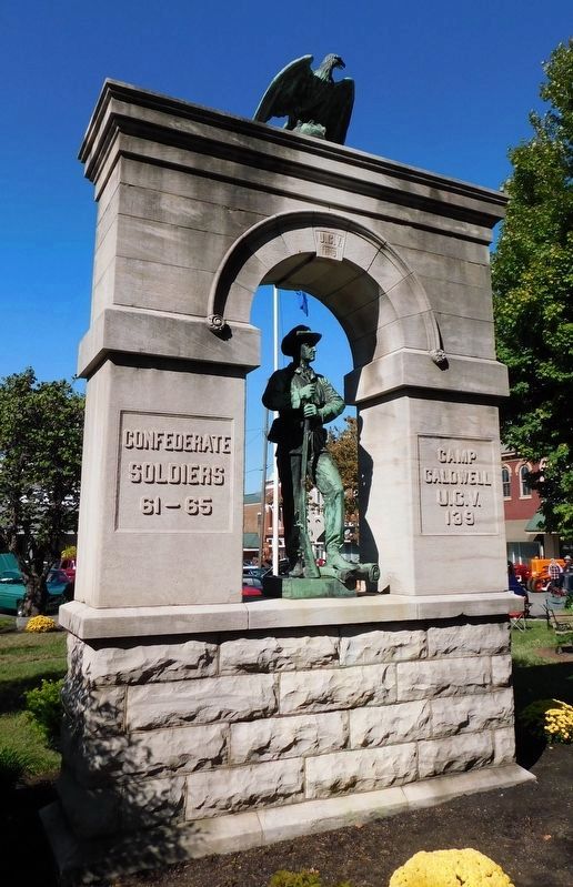Confederate Monument In Russellville image. Click for full size.