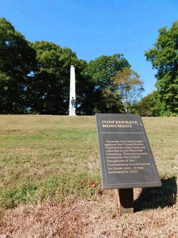 Confederate Monument Marker image. Click for full size.