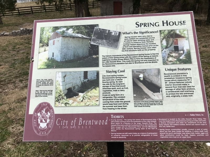 Spring House Marker image. Click for full size.