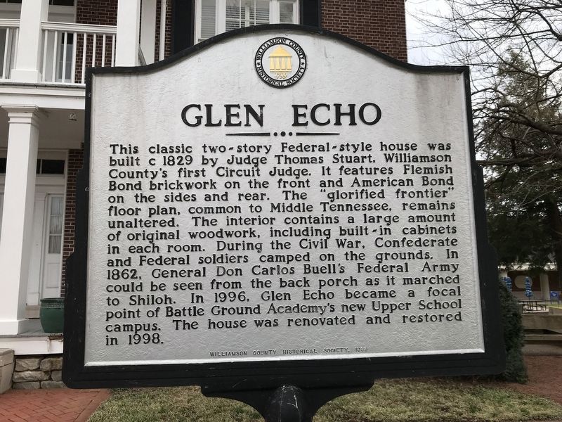 Glen Echo Marker image. Click for full size.