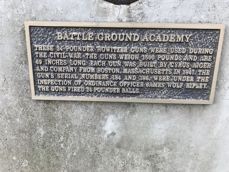 Battle Ground Academy Marker image. Click for full size.