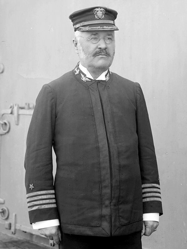 Capt. Silas Wright Terry<br>on the USS Iowa image. Click for full size.