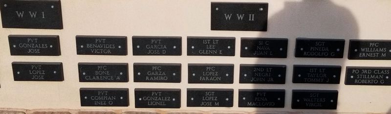 Fallen Heroes Memorial Park Marker image. Click for full size.