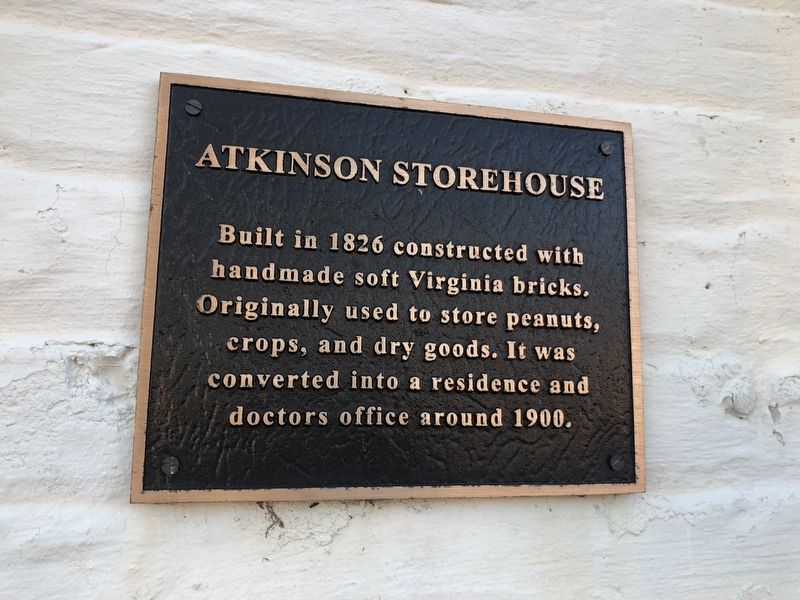 Atkinson Storehouse Marker image. Click for full size.