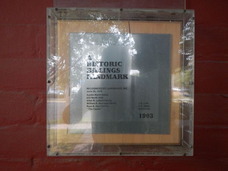 Austin North House Marker image. Click for full size.