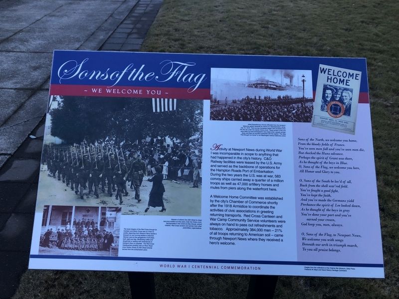 Sons of the Flag Marker image. Click for full size.
