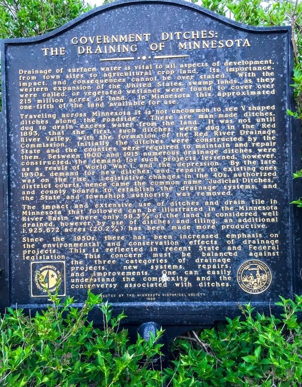 Government Ditches Marker image. Click for full size.