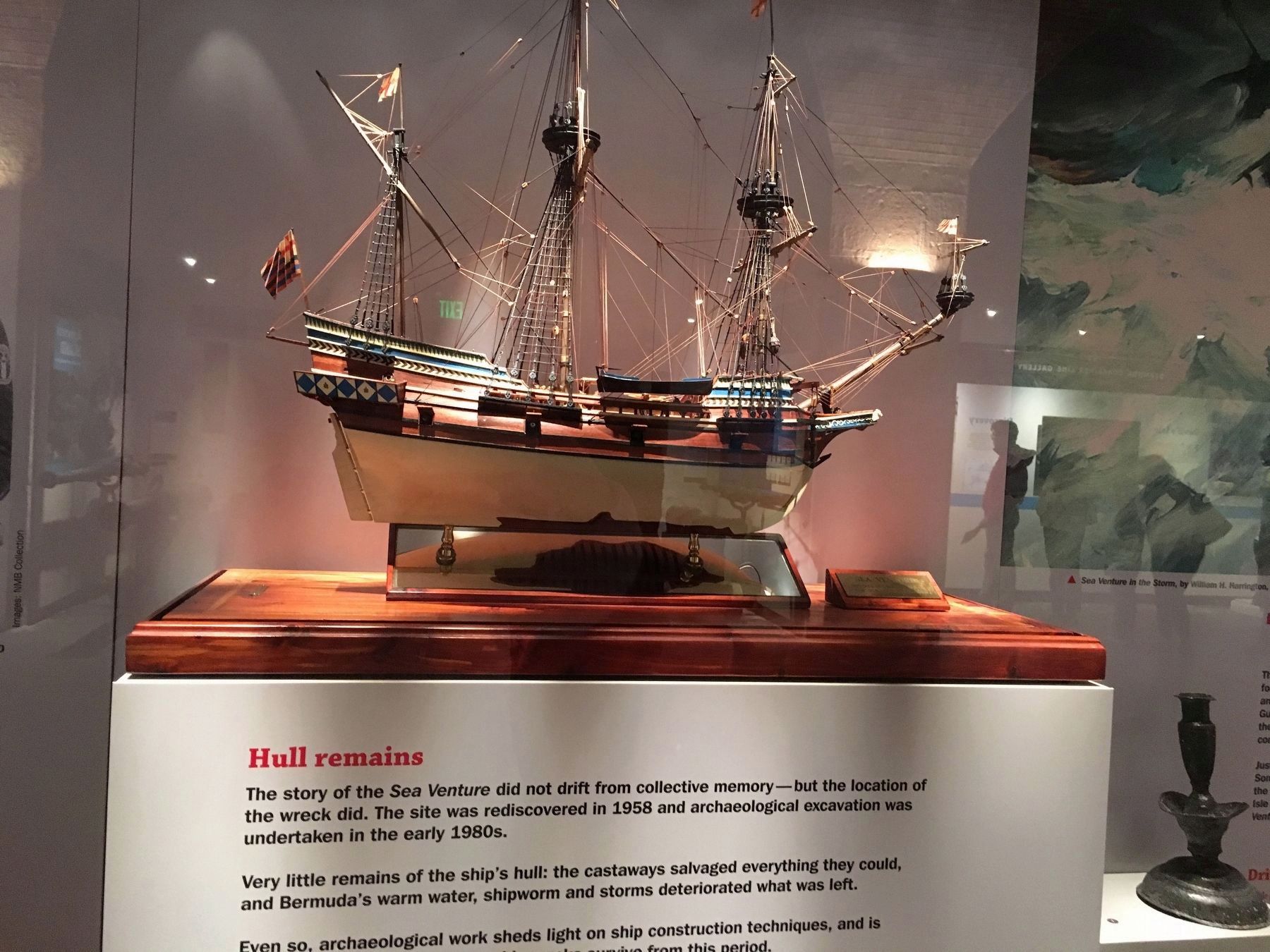 Model of the Sea Venture image. Click for full size.