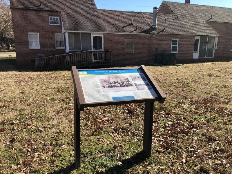 Aberdeen Elementary School Marker. Click for full size. Aberdeen Elementary School Marker image. Click for full size.