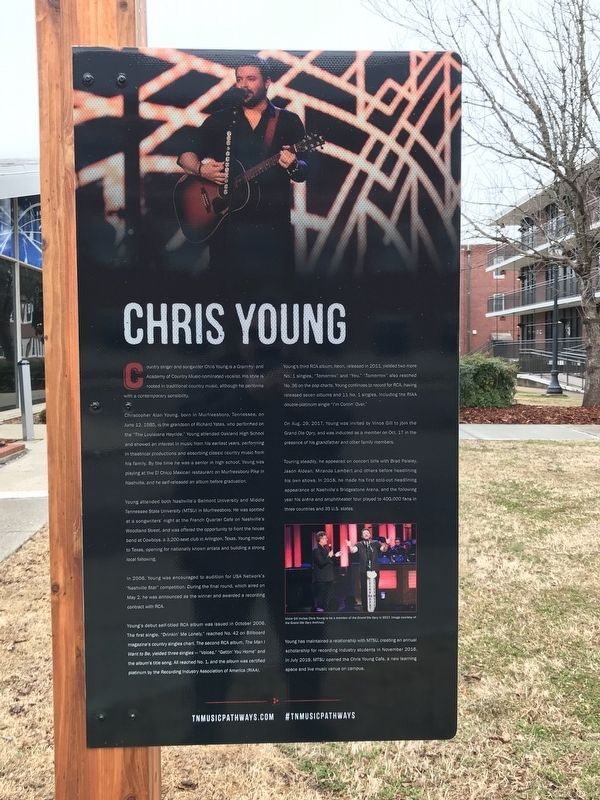 Chris Young Marker image. Click for full size.