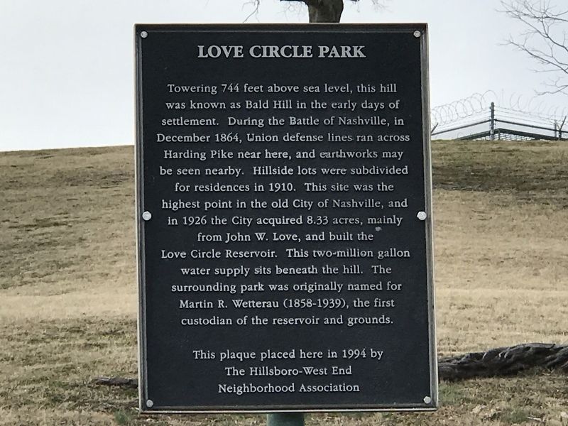 Love Circle Park Marker image. Click for full size.