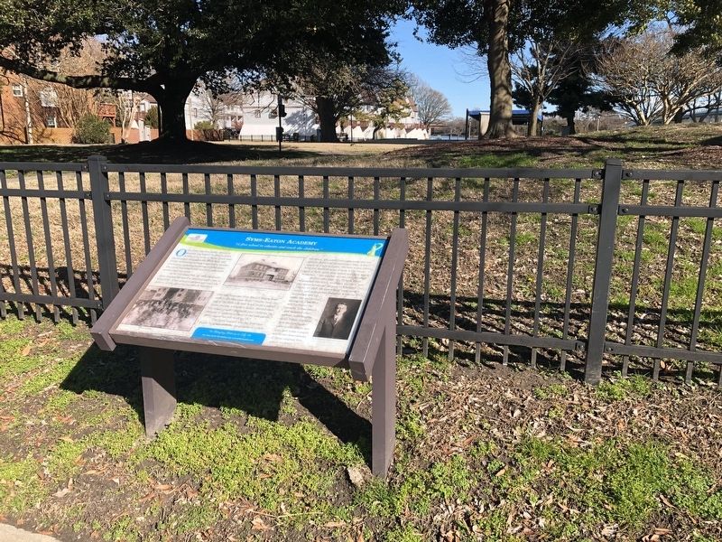 Syms-Eaton Academy Marker image. Click for full size.