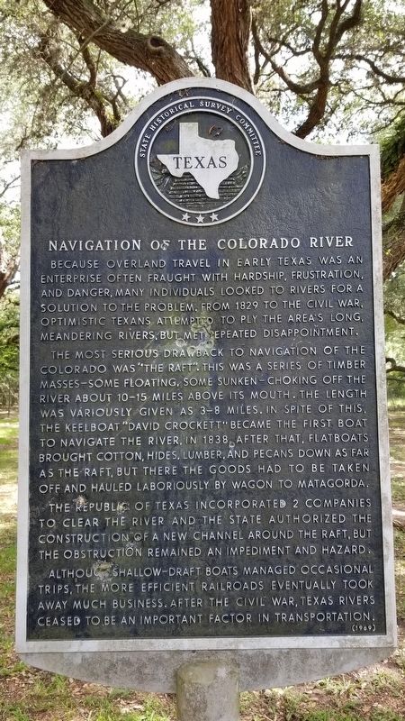 Navigation of the Colorado River Marker image. Click for full size.