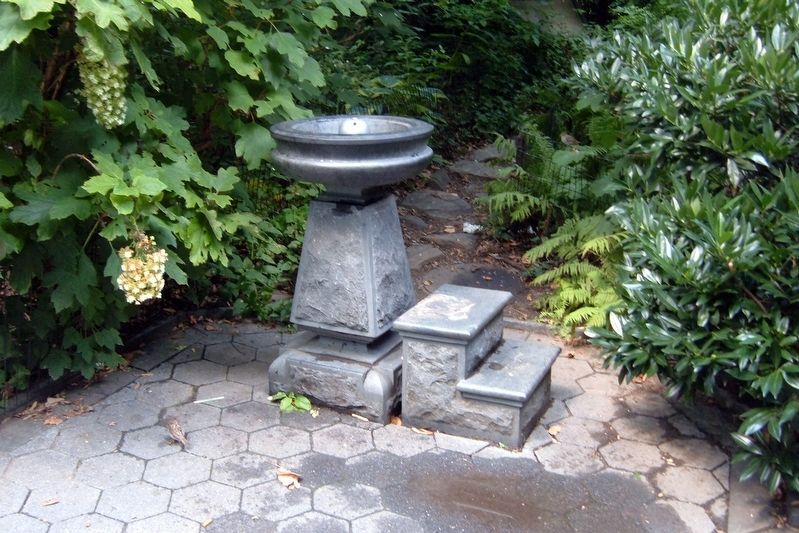 The Children�s District - a child-sized water fountain image. Click for full size.