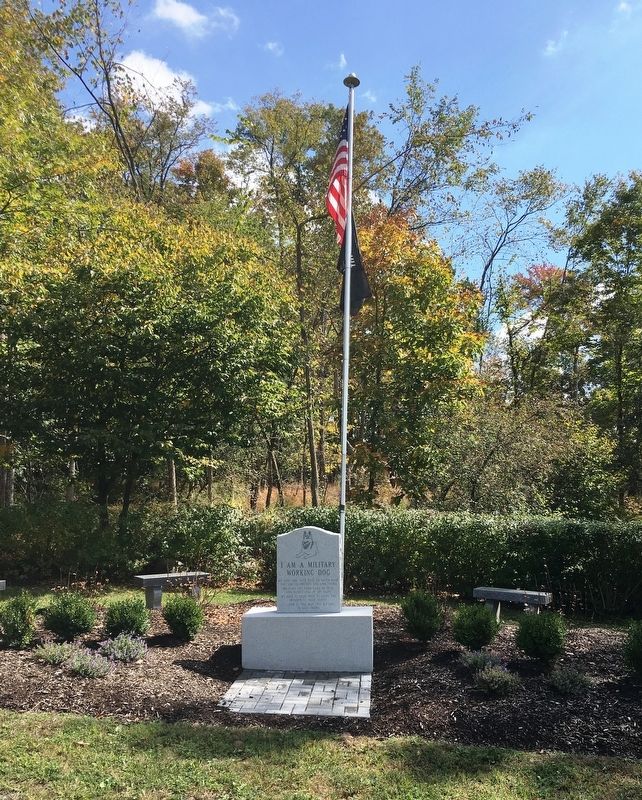 Military Working Dog Memorial image. Click for full size.