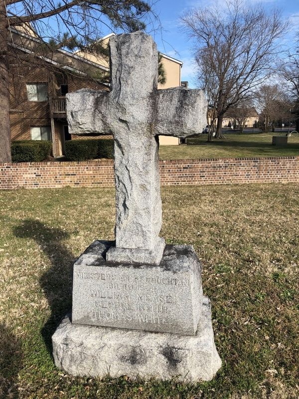 First Church at Kecoughtan Marker image. Click for full size.