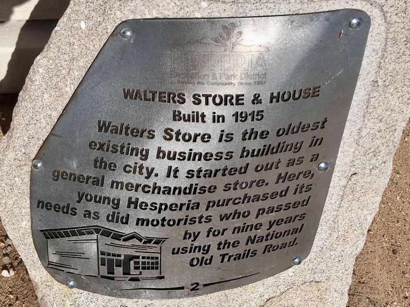 Walters Store Marker image. Click for full size.