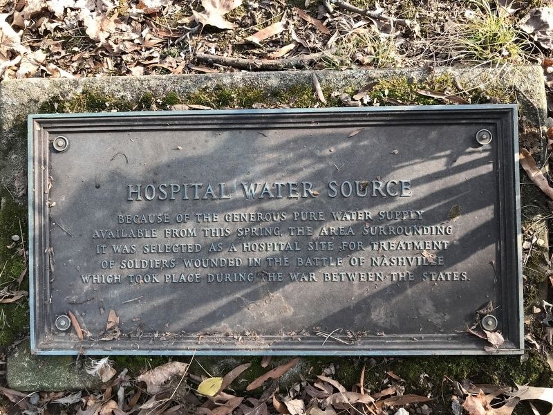 Hospital Water Source Marker image. Click for full size.