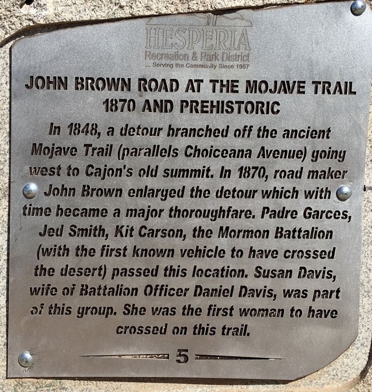 John Brown Road Marker image. Click for full size.
