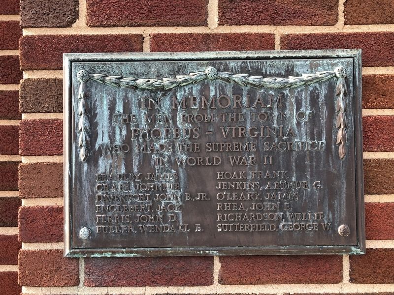 In Memoriam Marker image. Click for full size.
