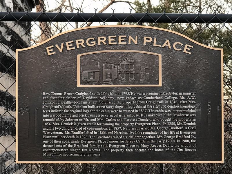Evergreen Place Marker image. Click for full size.