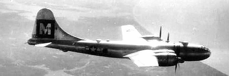 19th Bomb Group B-29 image. Click for full size.
