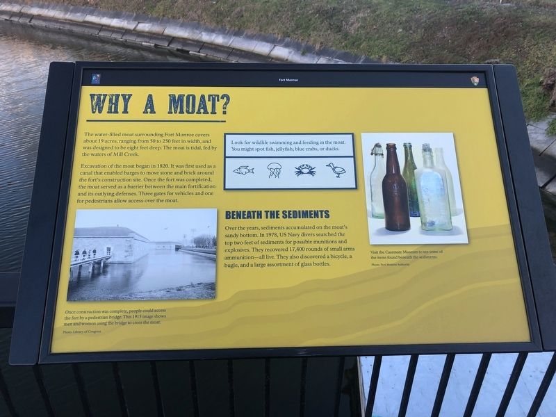 Why A Moat? Marker. Click for full size. Why A Moat? Marker image. Click for full size.