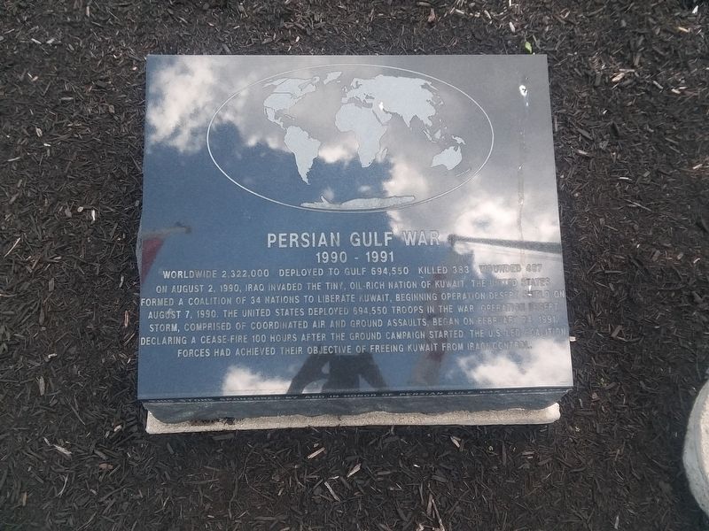 Persian Gulf War Marker image. Click for full size.