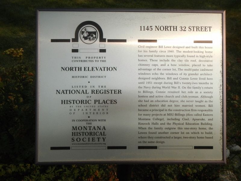 1145 North 32 Street Marker image. Click for full size.