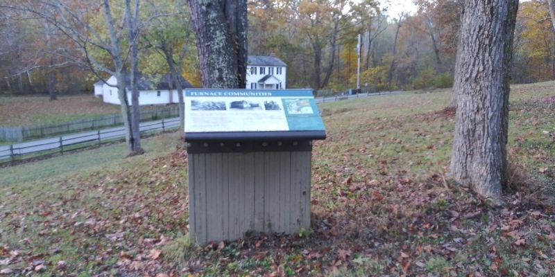 Furnace Communities Marker. Click for full size. Furnace Communities Marker image. Click for full size.