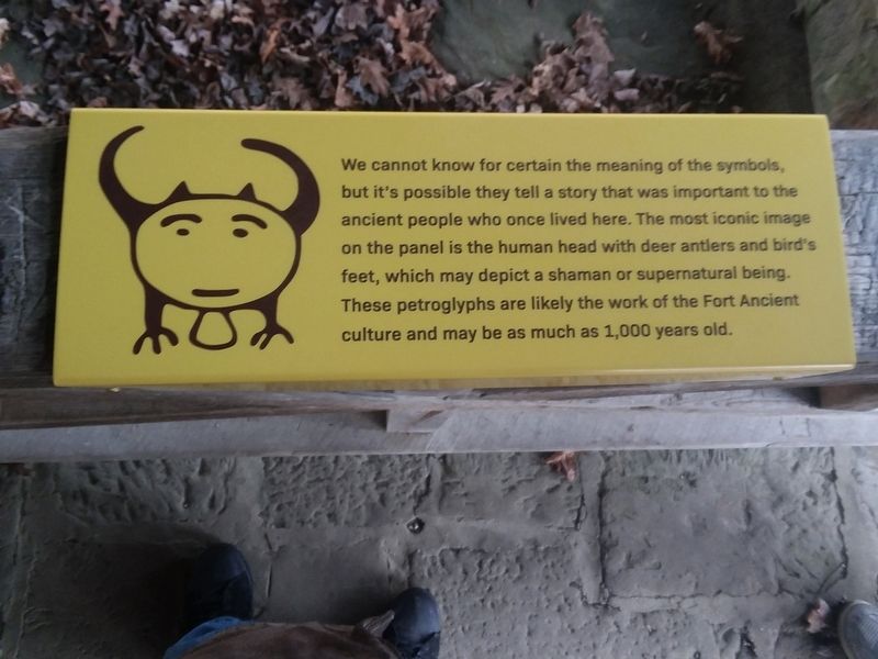 We cannot know for certain the meaning of the symbols Marker. Click for full size. We cannot know for certain the meaning of the symbols Marker image. Click for full size.