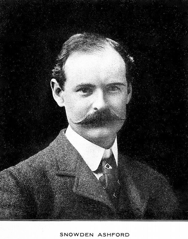 Snowden Ashford, (1866-1927)<br>Municipal Architect for the District of Columbia image. Click for full size.