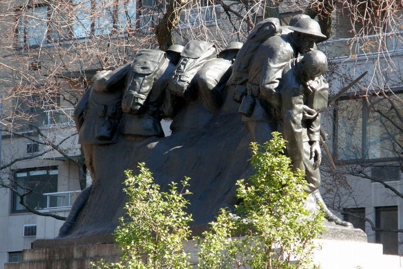 Seventh Regiment New York - the sculpture group image. Click for full size.