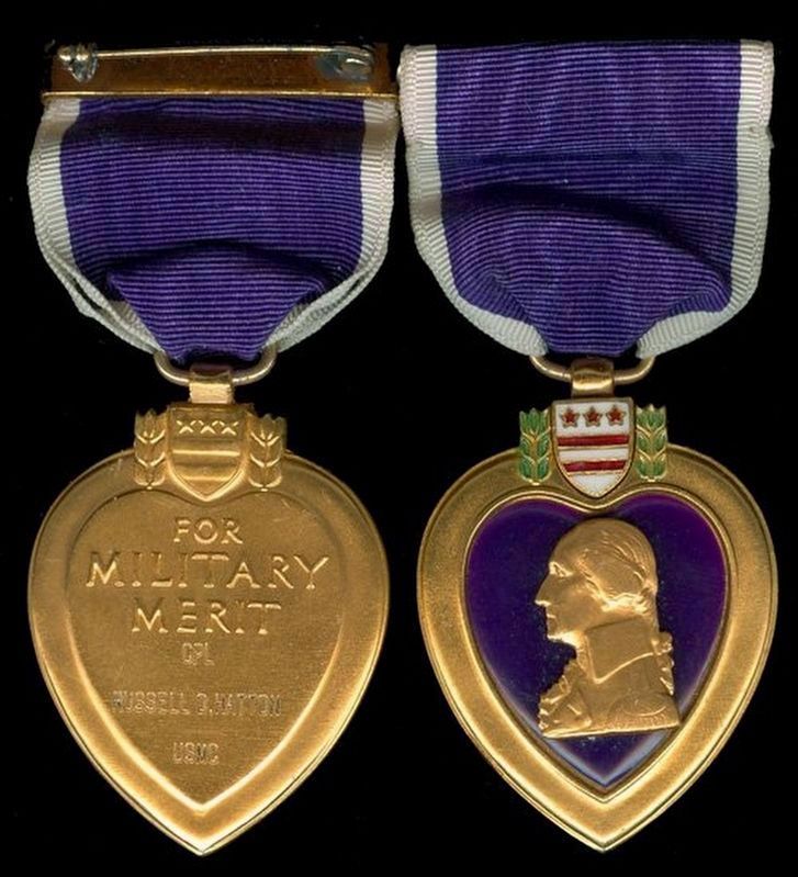 The Purple Heart. Click for more information. The Purple Heart image. Click for more information.