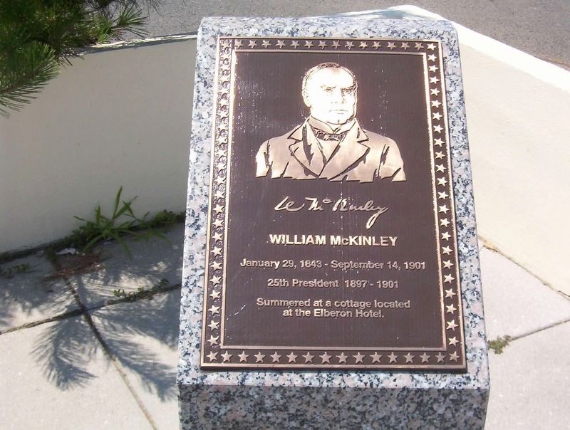 William Mckinley Marker image. Click for full size.