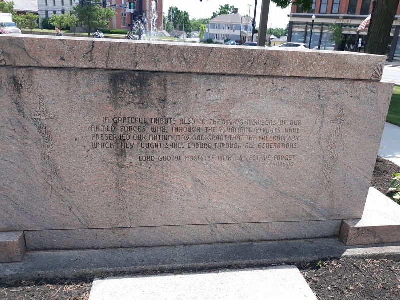 Shelby County World War I - World War II Memorial image. Click for full size.