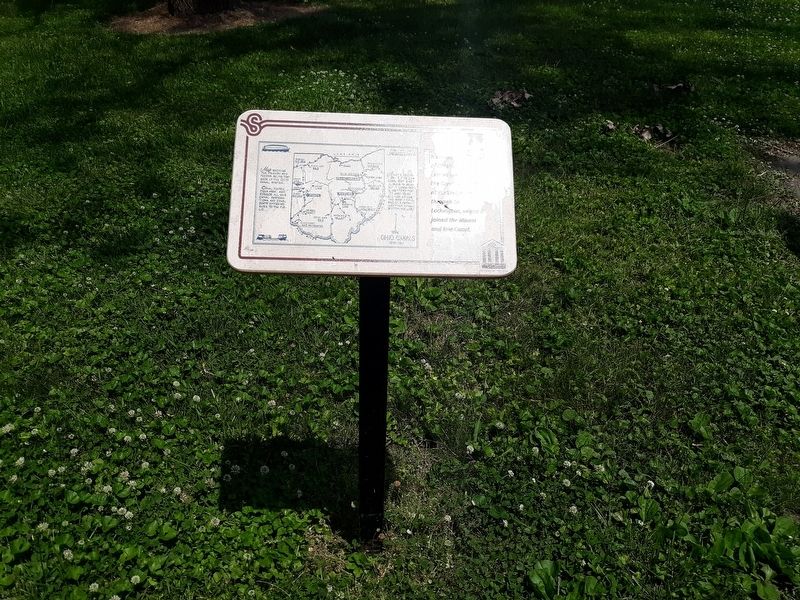 The Ohio Canals Marker image. Click for full size.
