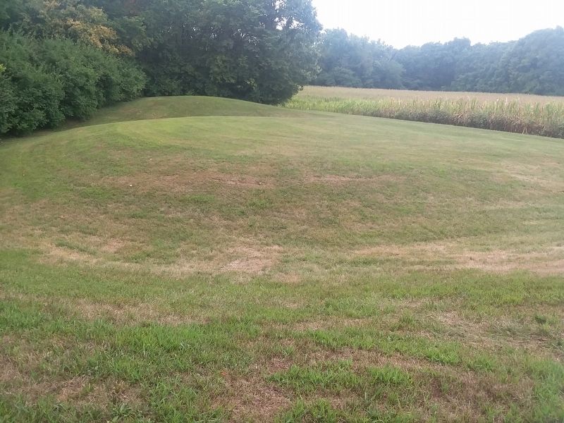 Prehistoric Indian Mound Marker. Click for full size. Prehistoric Indian Mound Marker image. Click for full size.