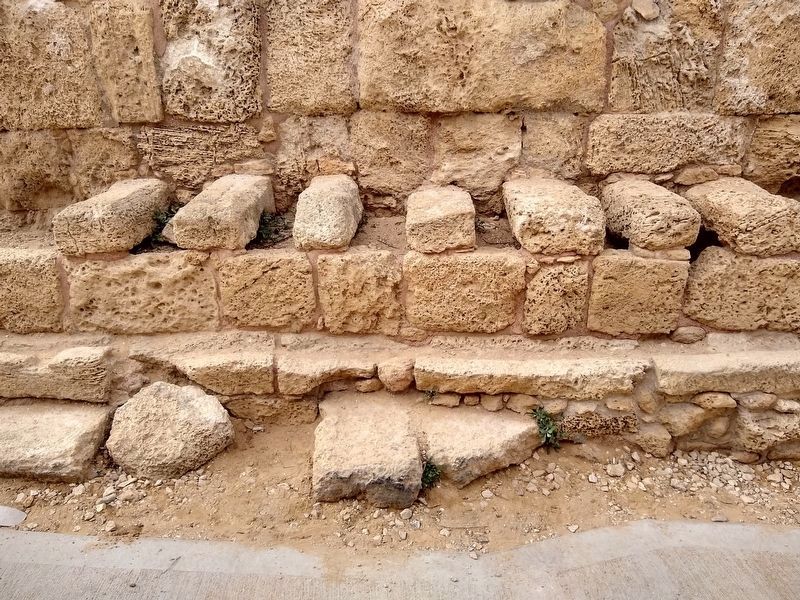 Public Lavatory at King Herod's Hippodrome image. Click for full size.
