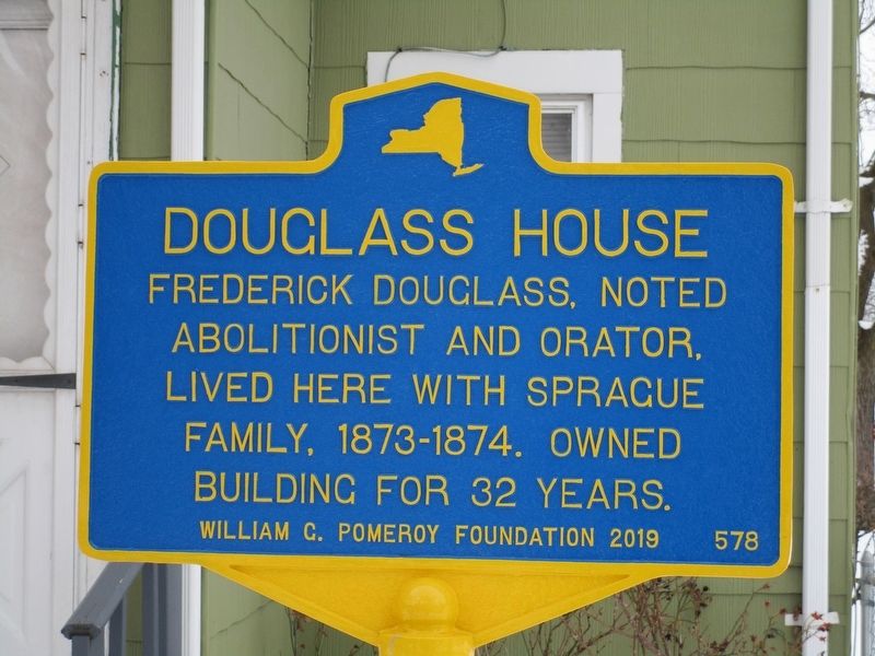 Douglass House Marker image. Click for full size.