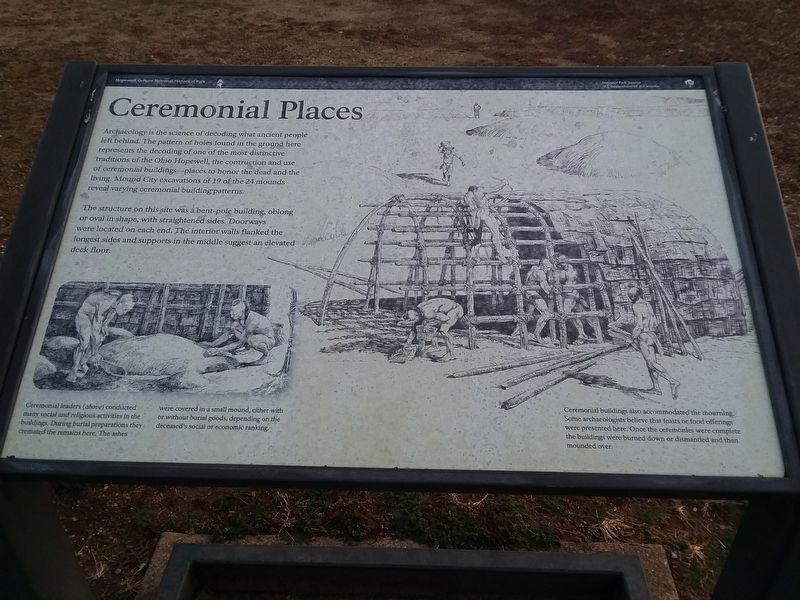 Ceremonial Places Marker image. Click for full size.