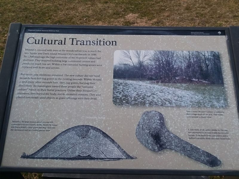 Cultural Transitions Marker image. Click for full size.