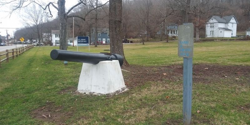Ulysses Simpson Grant Marker. Click for full size. Ulysses Simpson Grant Marker image. Click for full size.