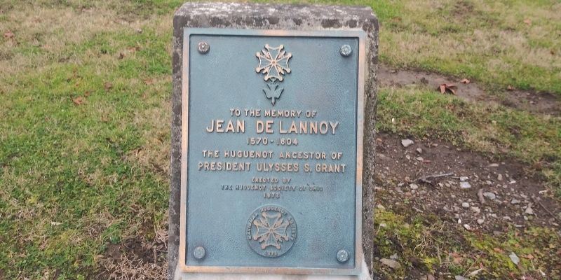 Jean DeLannoy Marker. Click for full size. Jean DeLannoy Marker image. Click for full size.