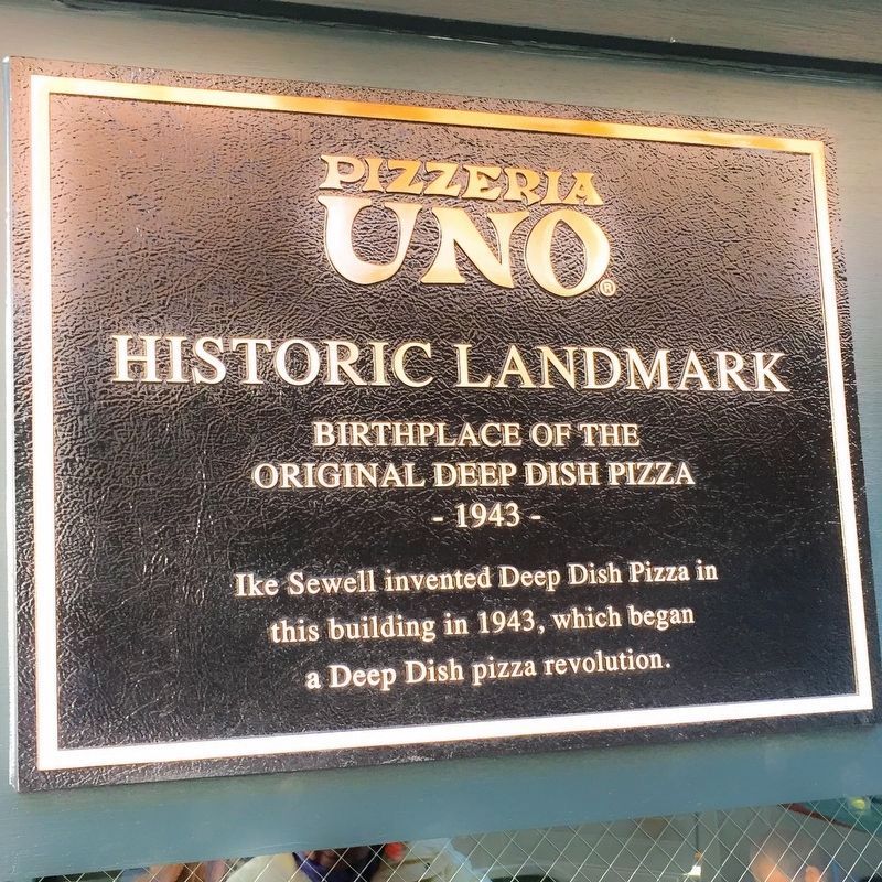 Pizzeria Uno Historical Marker